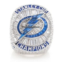 2021 Tampa Bay Lightning Stanley Cup Ring/Pendant (Openable top/C.Z logo/Deluxe)